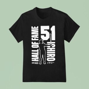 Seattle Mariners Hall Of Fame Ichiro Suzuki T Shirt