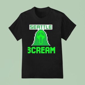 Seattle Scream Pixel T Shirt