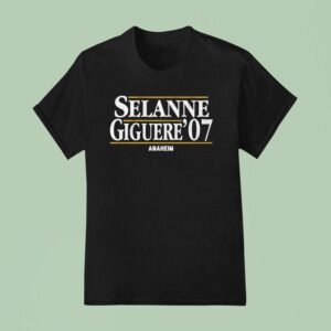 Selanne Giguere Anaeim T Shirt