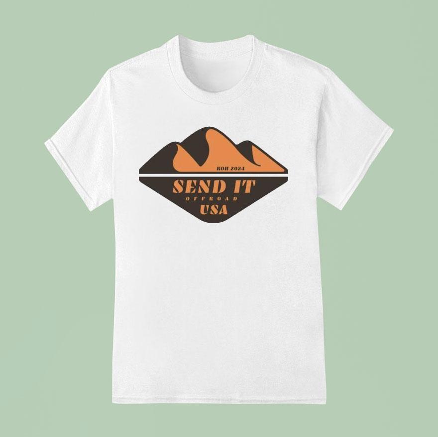 Send It Offroad Dune Usa T Shirt