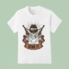 Send It Wild West Skull T Shirt