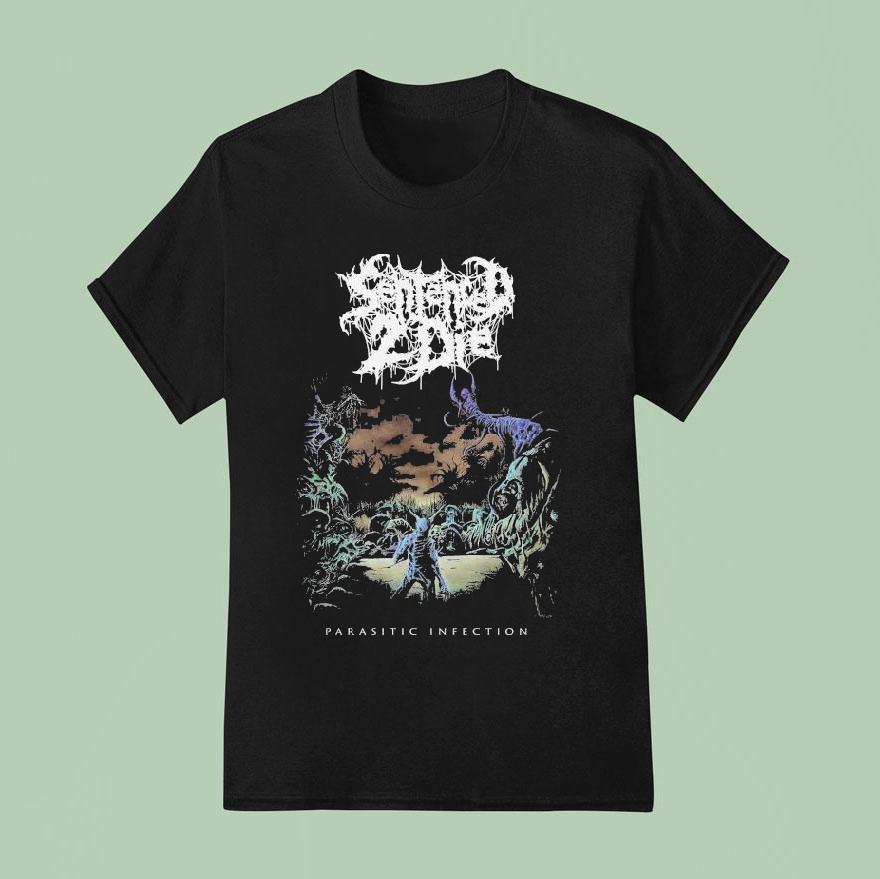 Sentenced Die Parasitic Infection T Shirt