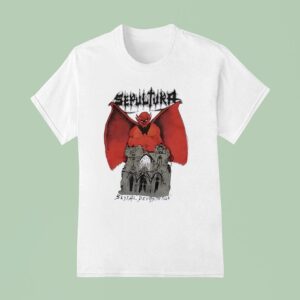 Sepultura Bestial Devastation Devil T Shirt