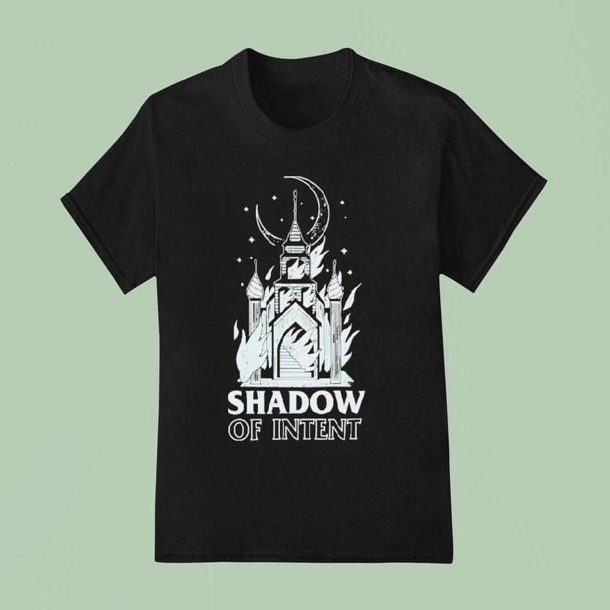 Shadow Of Intent Burning Church T Shirt