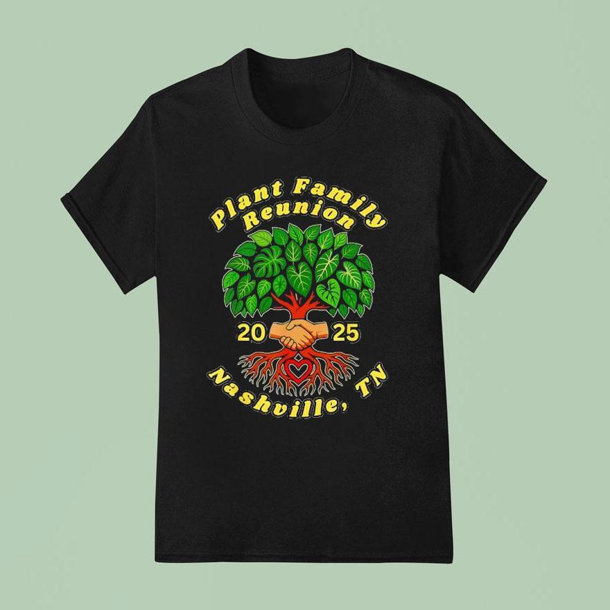 Shake Hand Plant Family Reunion T Shirt