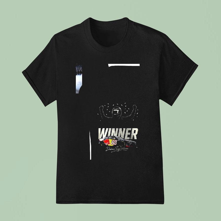 Shane Van Gisbergen Winner Driver Signature T Shirt