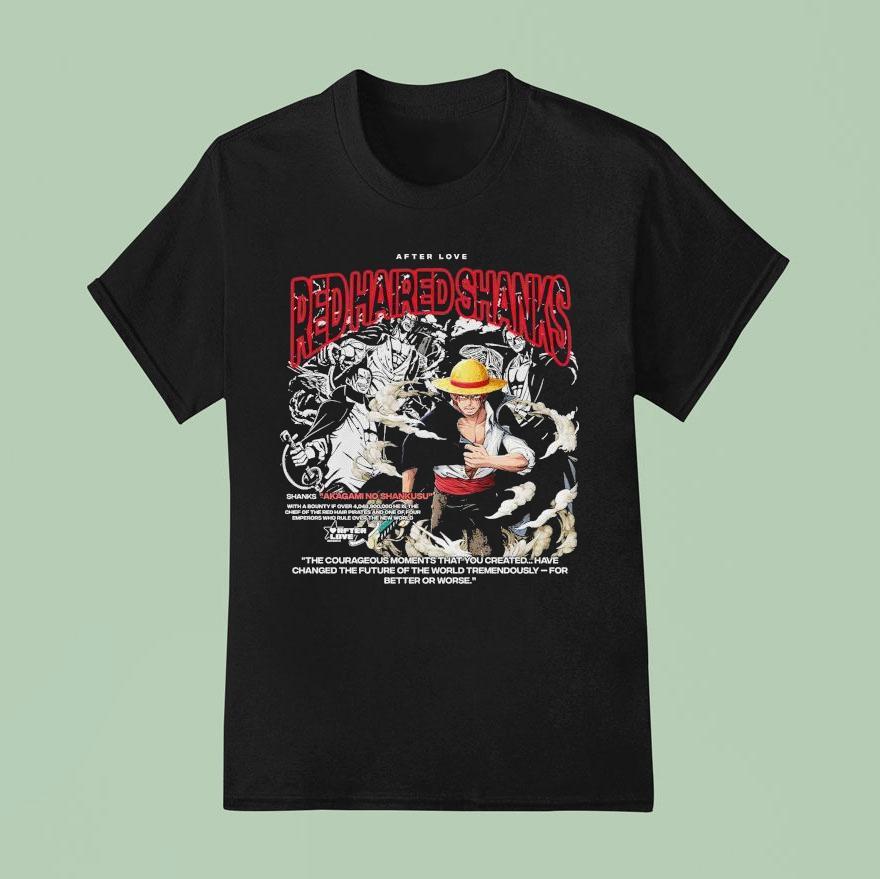 Shanks Akagami No Shankusu Red Haired Shanks T Shirt