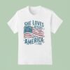She Loves Jesus And America Too New T Shirt