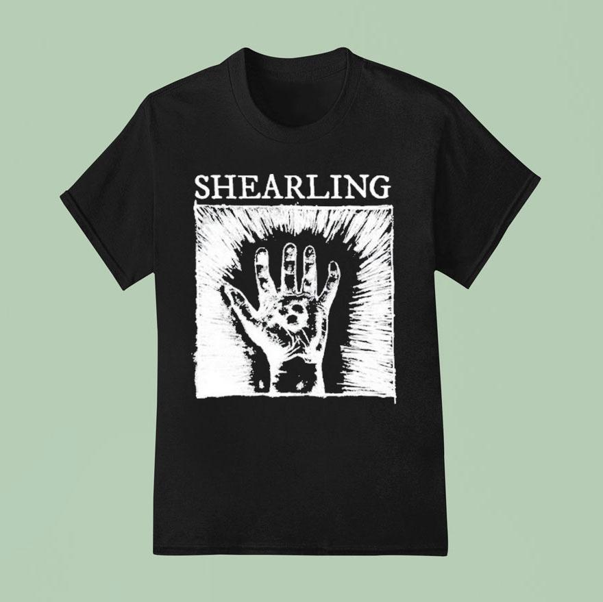 Shearling Three Pebbles Hand T Shirt