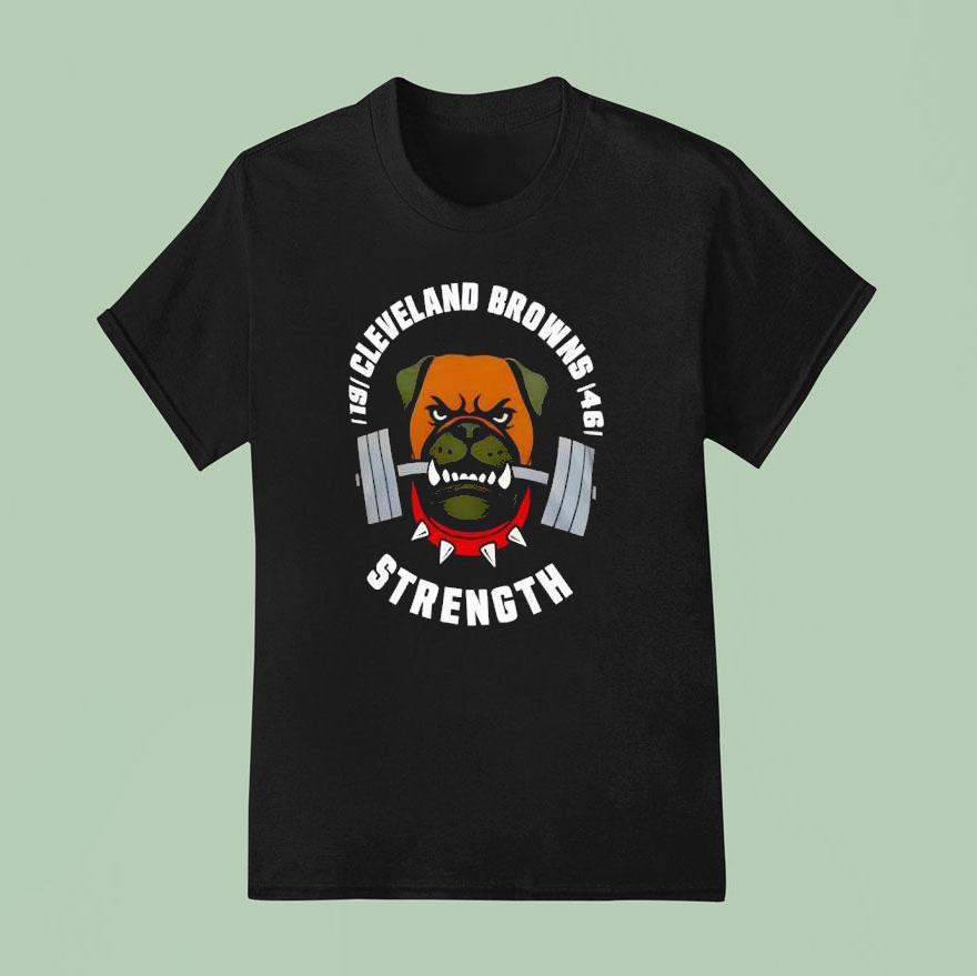 Shedeur Sanders Cleveland Browns Strength T Shirt