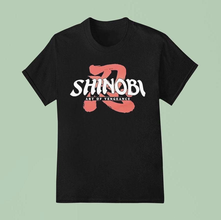 Shinobi Art Of Vengeance Logo T Shirt