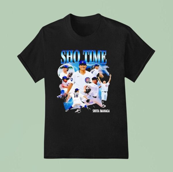Shota Imanaga Shotime Chicago Cubs Baseball T Shirt