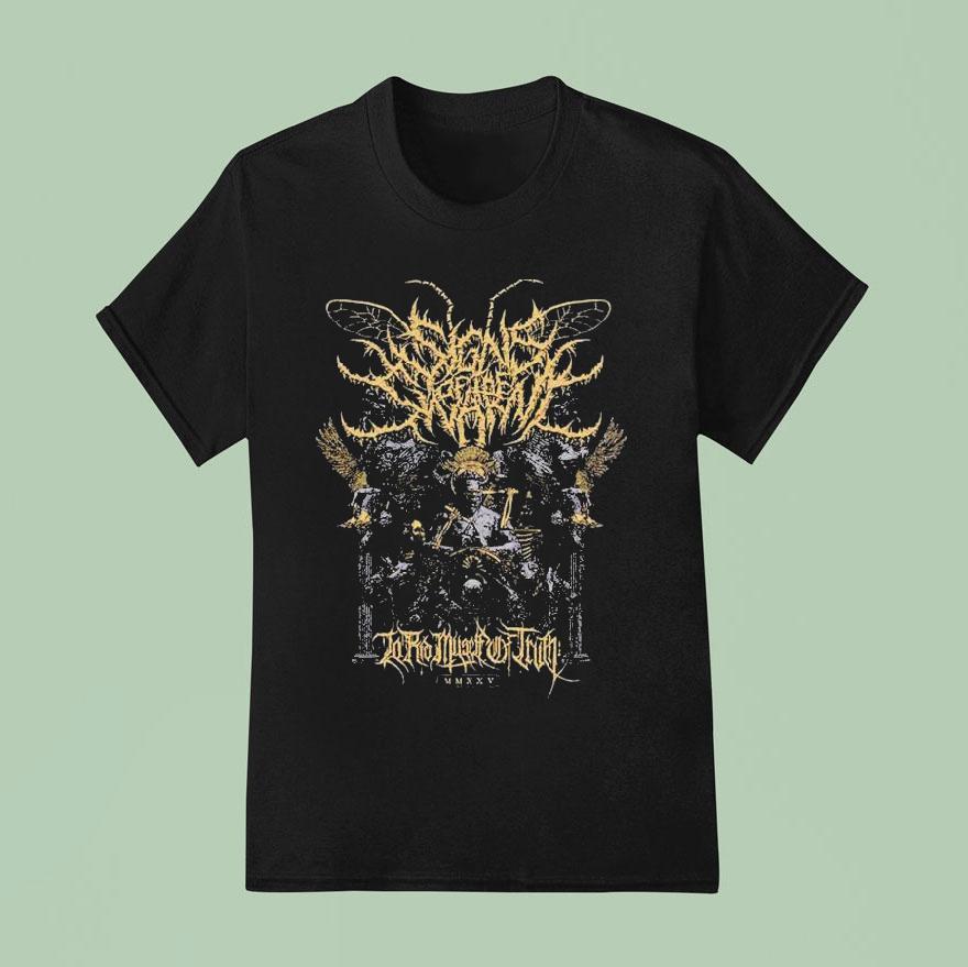 Sign Of The Swarm To Rid Myself Of Truth Album T Shirt