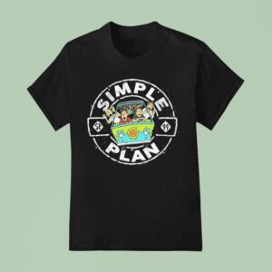 Simple Plan Mystery Machine Tour T Shirt
