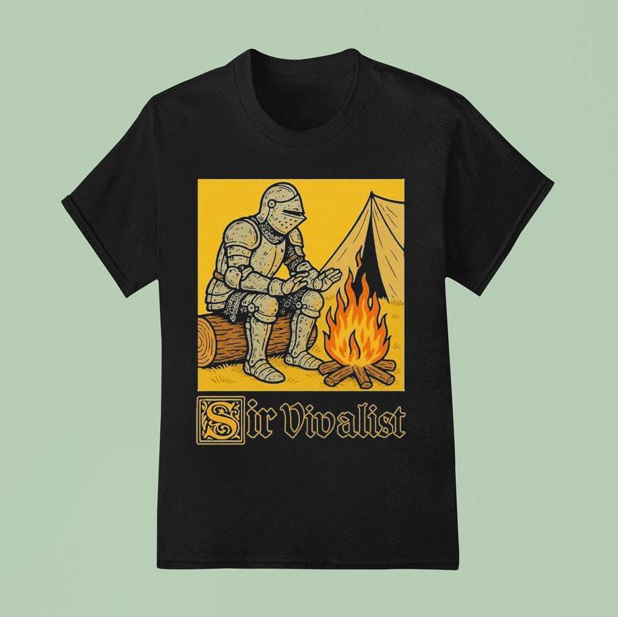 Sir Vivalist Warrior T Shirt