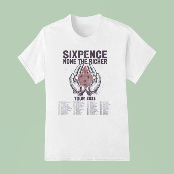 Sixpence None The Richer Toursixpence None The Richer Tour T Shirt