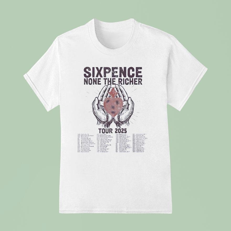 Sixpence None The Richer Toursixpence None The Richer Tour T Shirt