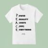 Skate Muzik Power Equality Always See Everything Ghost Dog T Shirt