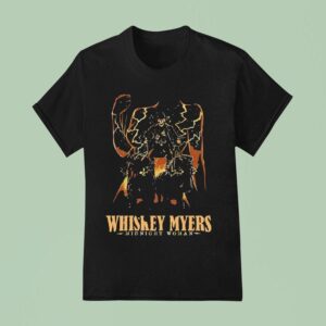 Skeleton Whiskey Myers Midnight Woman T Shirt