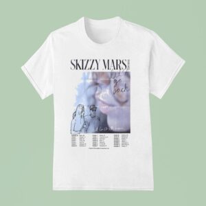 Skizzy Mars Let Go Back Tour Dates T Shirt