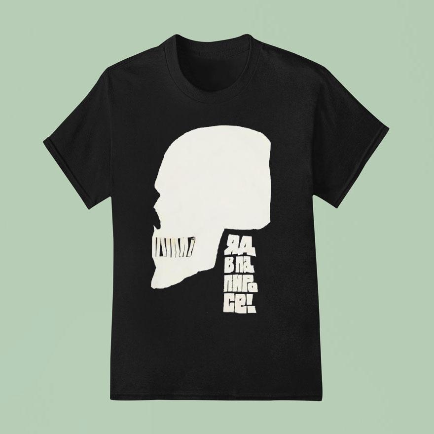 Skull Cigarette Poison T Shirt