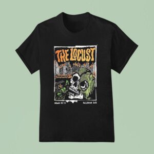 Skull The Locust Mohawk Oct Halloween T Shirt
