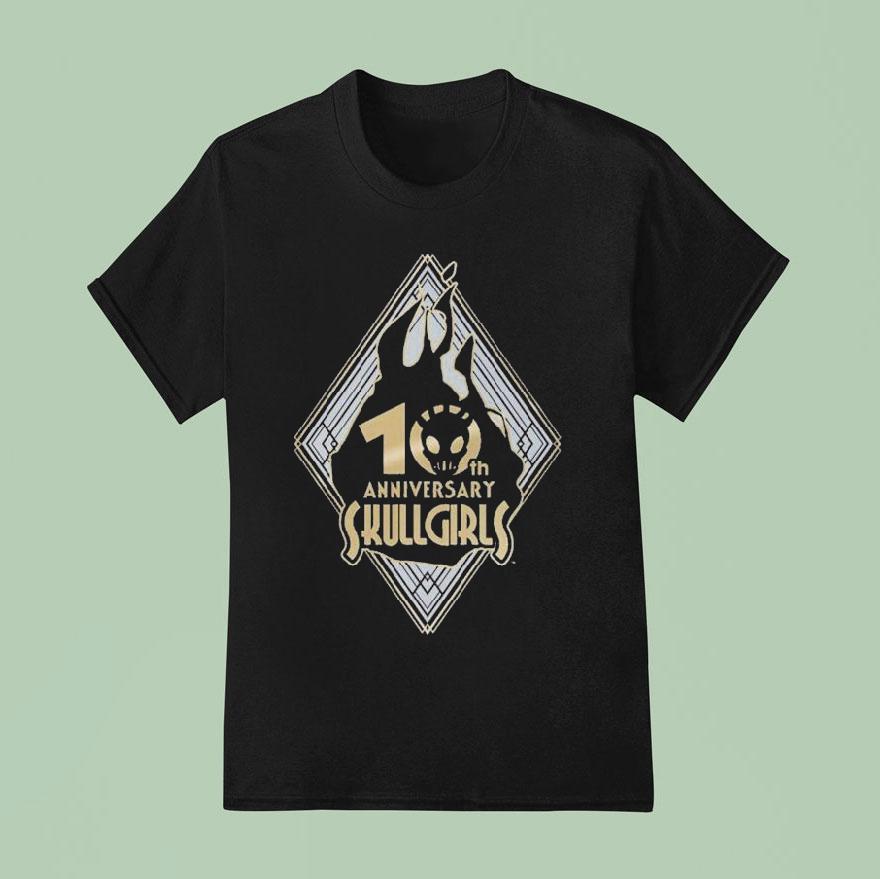 Skullgirls Th Anniversary T Shirt