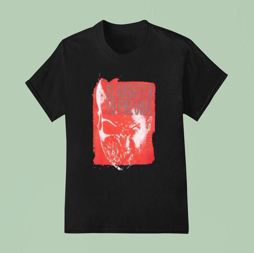 Slaughter To Prevail Grizzly Pigment Dye T Shirt