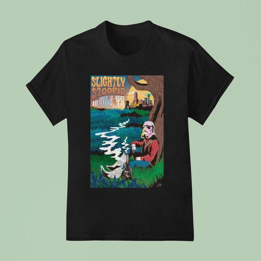 Slightly Stoopid July The Pavilion At Toyota Music Factory Irving Tx Stormtrooper Star Wars T Shirt