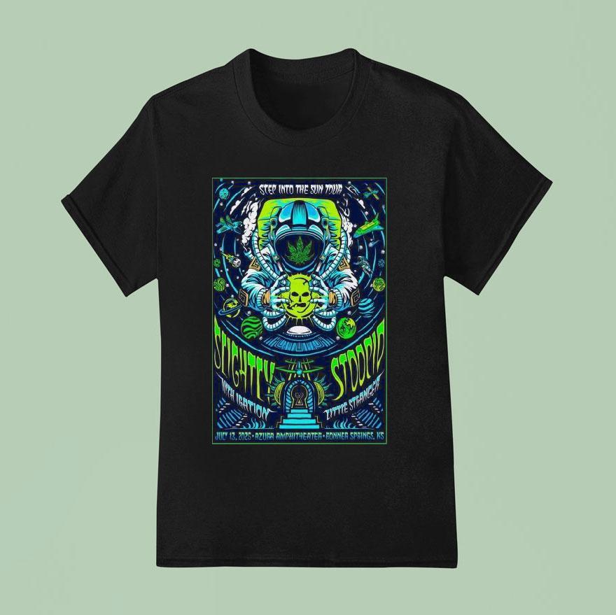 Slightly Stoopid Step Into The Sun Tour Azura Amphitheater In Bonner Springs Ks July T Shirt