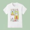 Smiling Friends Character Grid T Shirt