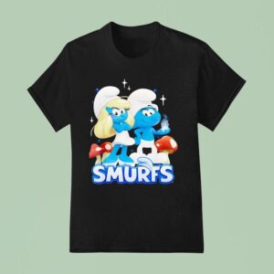 Smurfs Movie Cartoon Characters T Shirt