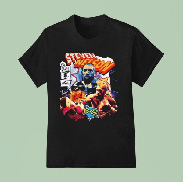 So Cold Steven Nelson Boxer Comics T Shirt