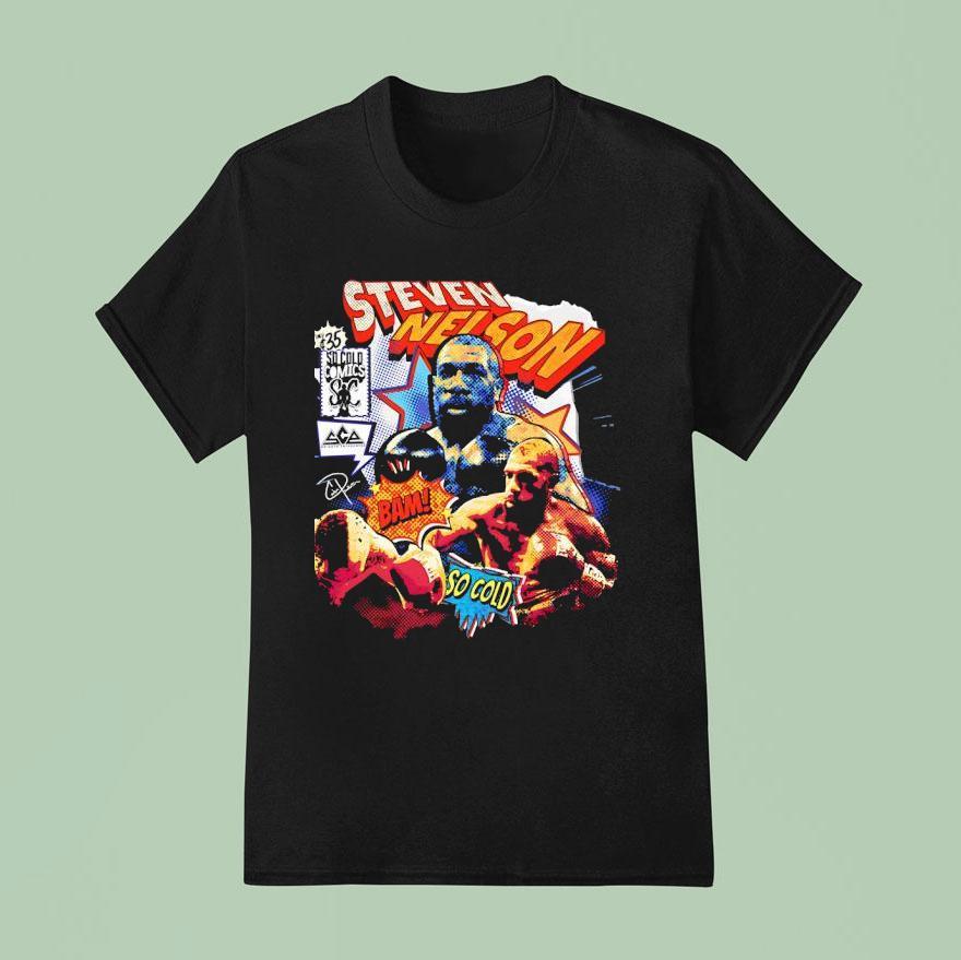 So Cold Steven Nelson Boxer Comics T Shirt