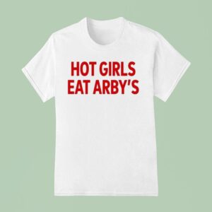 Sophie Cunningham Wearing Hot Girls Eat Arby S T Shirt