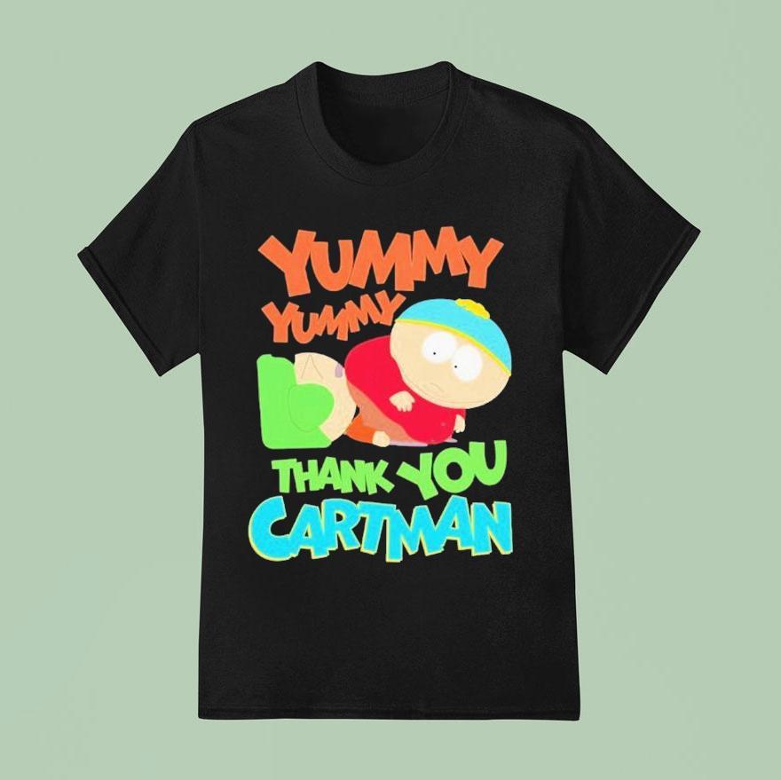South Park Kyle Yummy Yummy Thank You Cartman T Shirt
