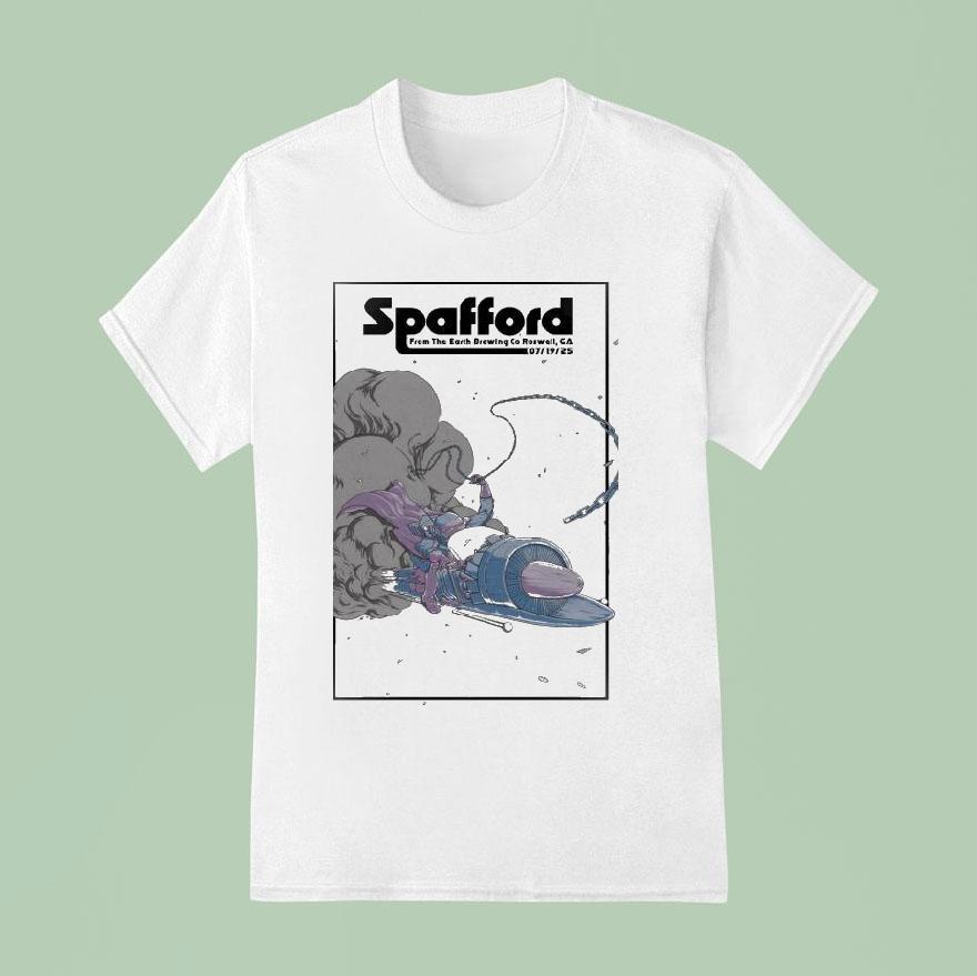 Spafford July From The Earth Brewing Company T Shirt