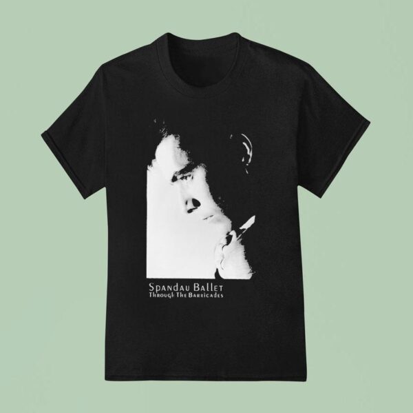 Spandau Ballet John Keeble Through The Barricades Iconic Photo T Shirt