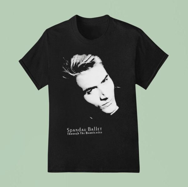 Spandau Ballet Steve Norman Through The Barricades Iconic Photo T Shirt