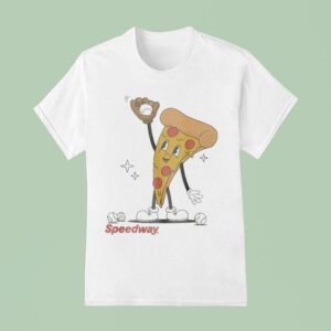 Speedway Pizza Baseball T Shirt
