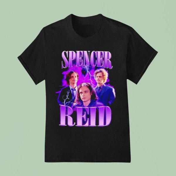 Spencer Reid Lightning T Shirt