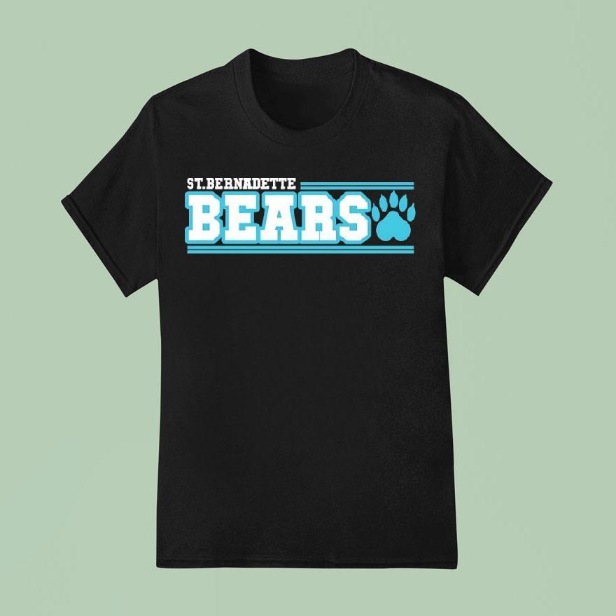 St Bernadette Bears Logo T Shirt