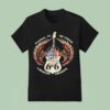 Standing On The Corner In Winslow Arizona Route Guitar T Shirt