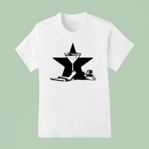 Star Martini Racer Tank T Shirt