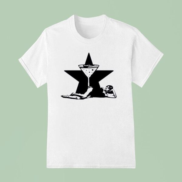 Star Martini Racer Tank T Shirt