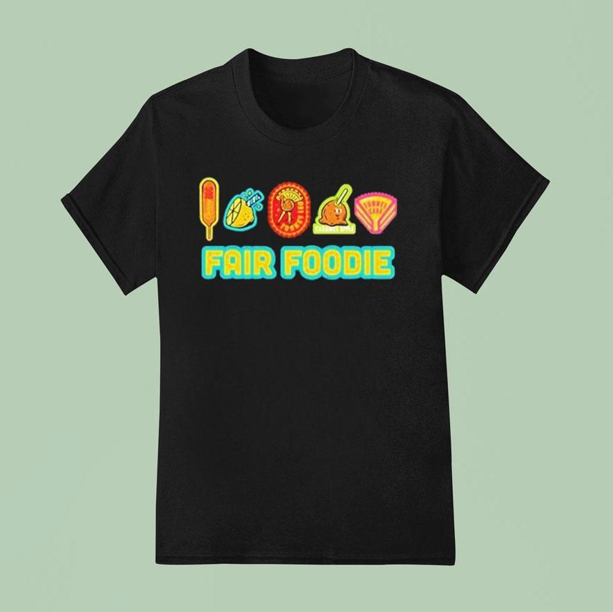 State Fair Of Texas Fair Foodie Icons T Shirt