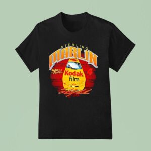 Sterling Marlin Kodak Film Racing Signature T Shirt