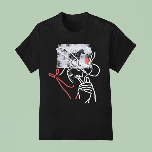 Stevenson Ranch Smoking Cowboy Horse T Shirt