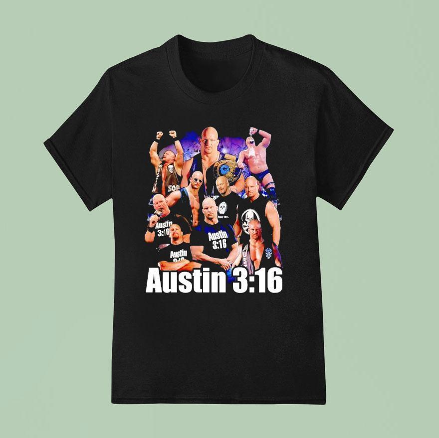 Stone Cold Steve Austin Graphic T Shirt