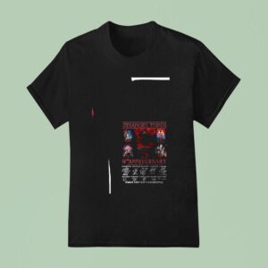 Stranger Things One Last Adventure Th Anniversary Thank You For The Memories T Shirt